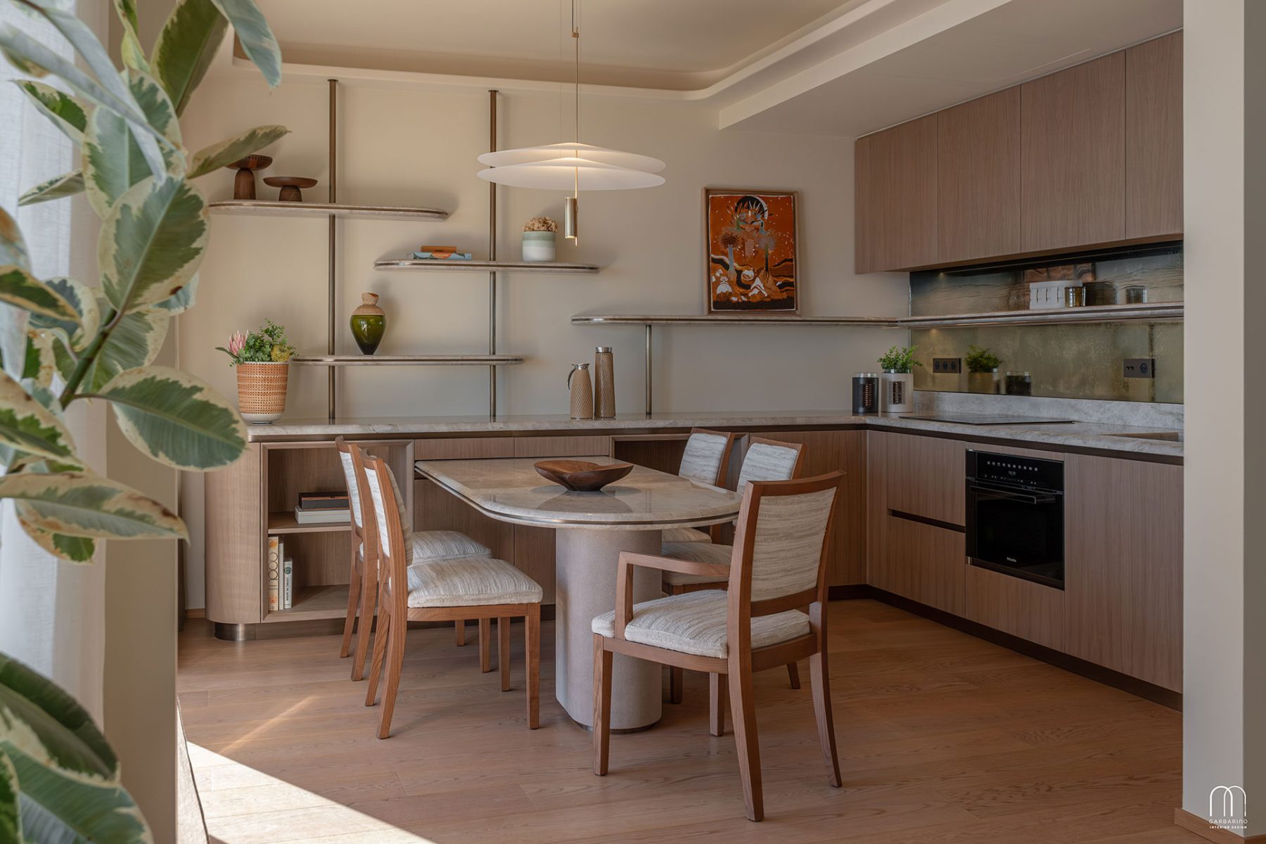 Casa Amiral: minimalismo giapponese nel centro di Monaco - Bressano Mobili