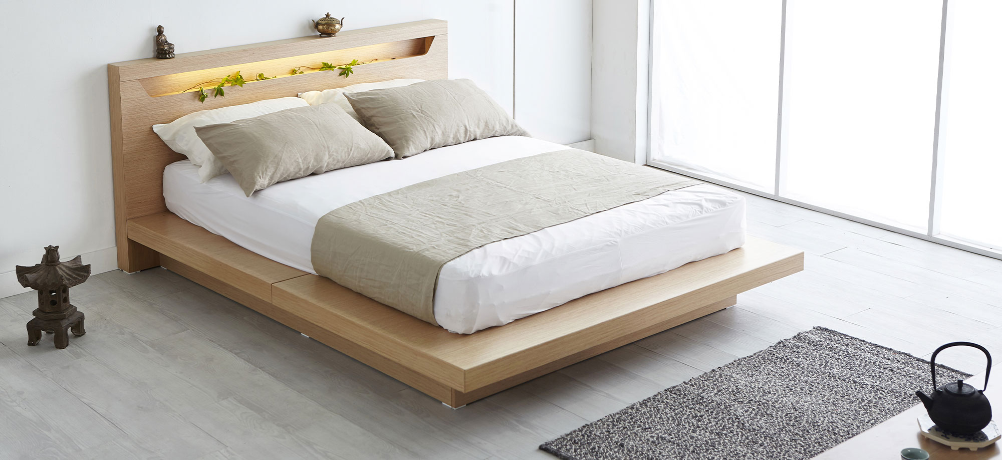 dormire-zen Il potere del Feng Shui nelle vostre scelte di arredamento. I consigli di Bressano Mobili per un sonno zen.